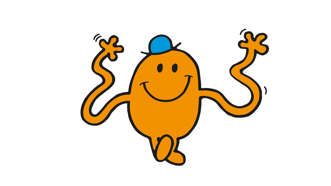 Even the sight of Mr. Tickles’ long arms is enough to make you feel ticklish.