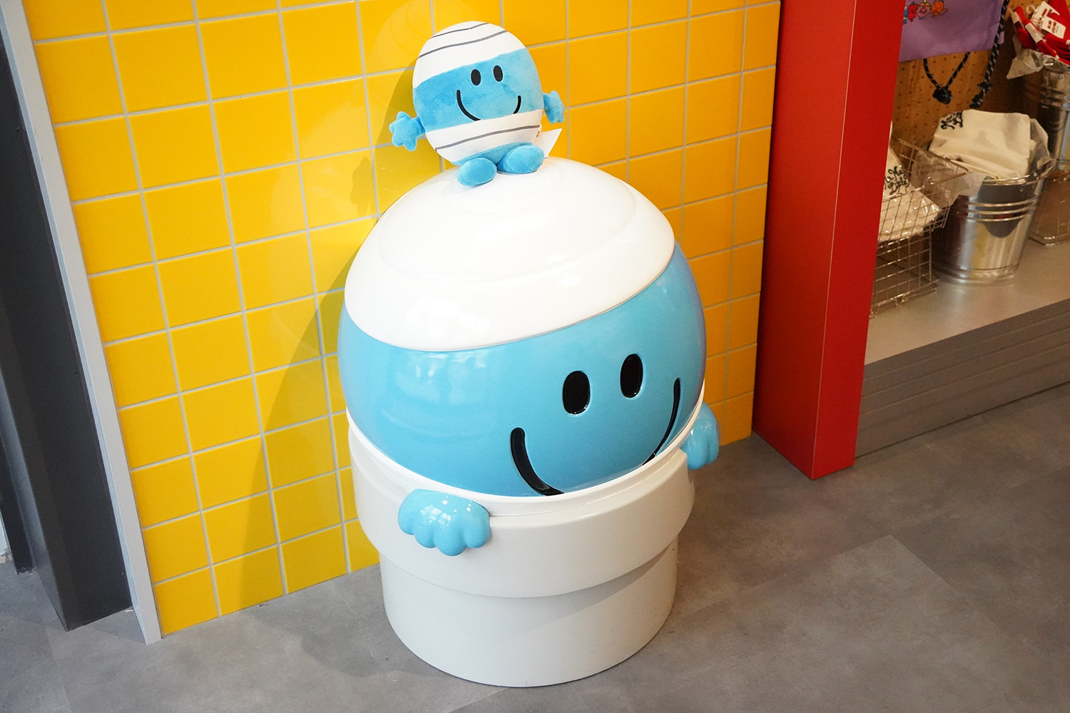 Just be careful not to bump into Mr. Bump yourself!