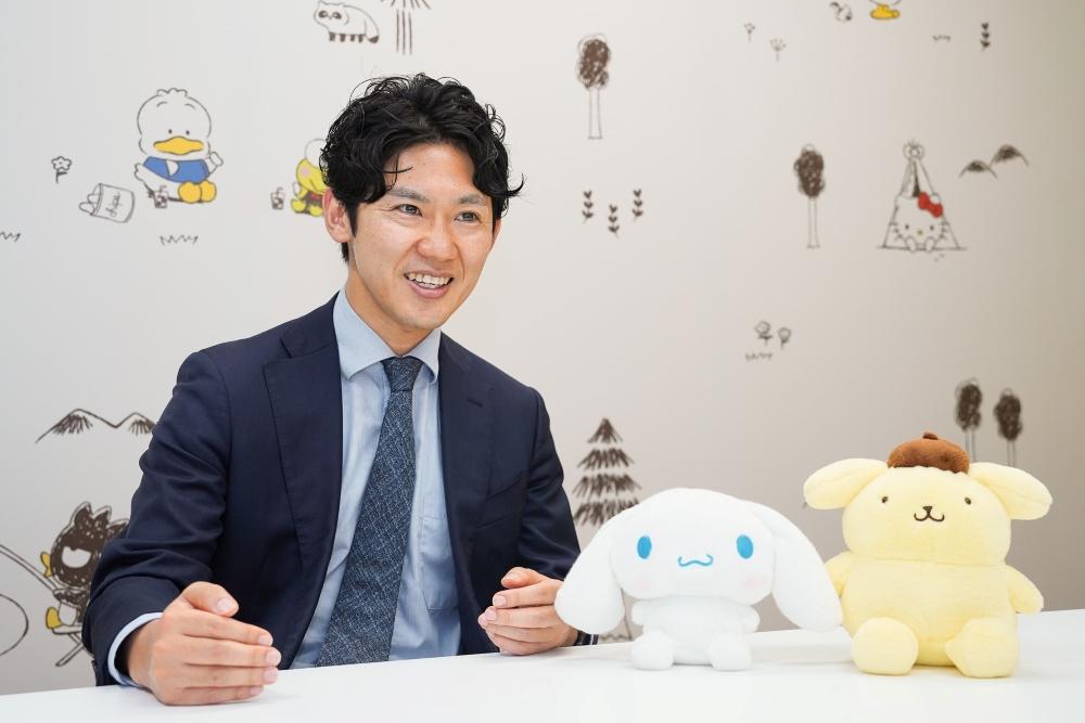 Kosuke Hamasaki, Managing Executive Officer and Head of Sanrio's Digital Business Division.