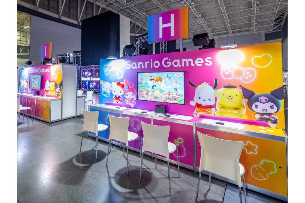 メイン会場　「Sanrio Games」の試遊体験