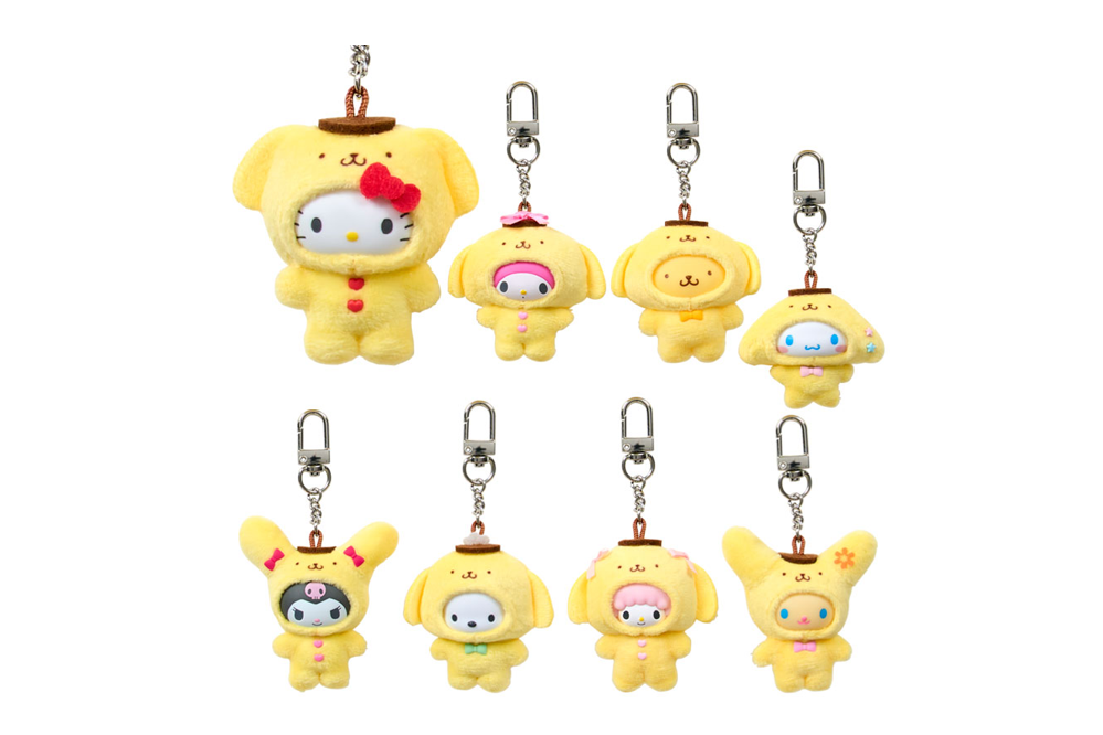 シークレットキーホルダー　 ポムポムプリンコスチューム