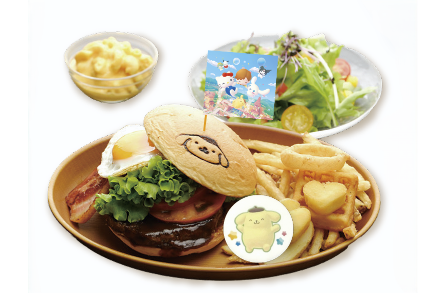 ポムポムプリン BBQバーガー ※原宿店のみ